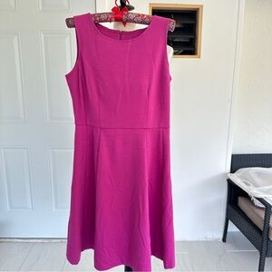 212 Collection Fuchsia Midi Dress